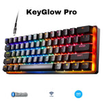 KeyGlow Pro – Clavier mécanique sans fil RGB